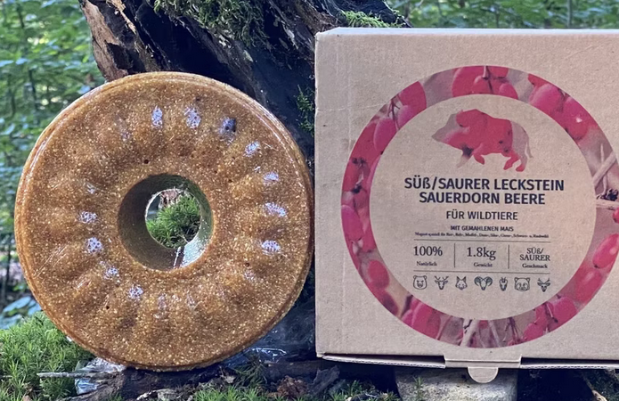 Wildlutscher Leckstein Sauerdorn Beere | lockt, bindet und lenkt Wild